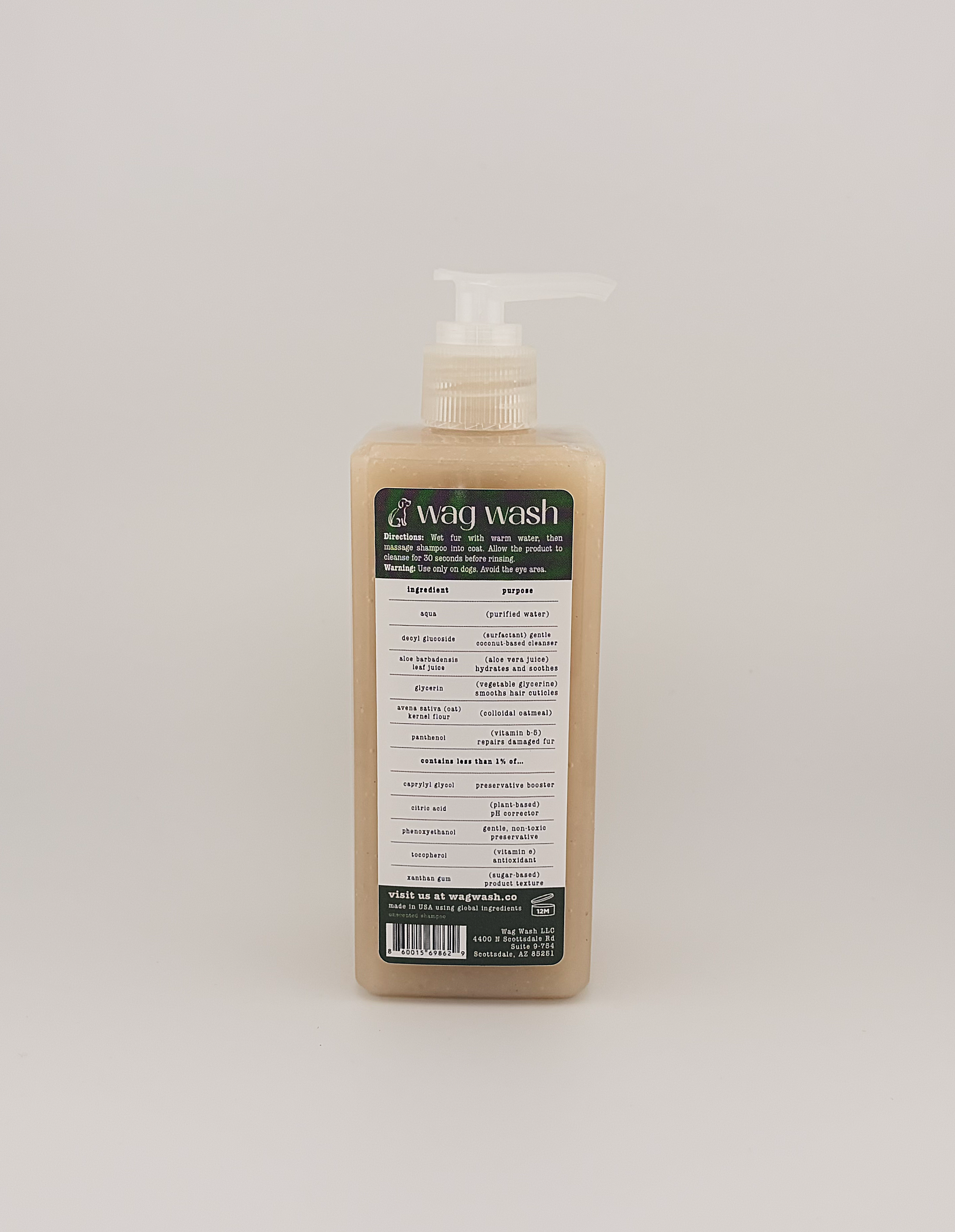 Unscented Shampoo