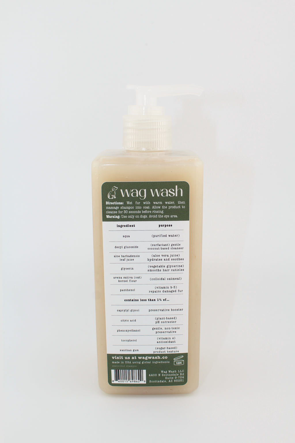 Unscented Shampoo