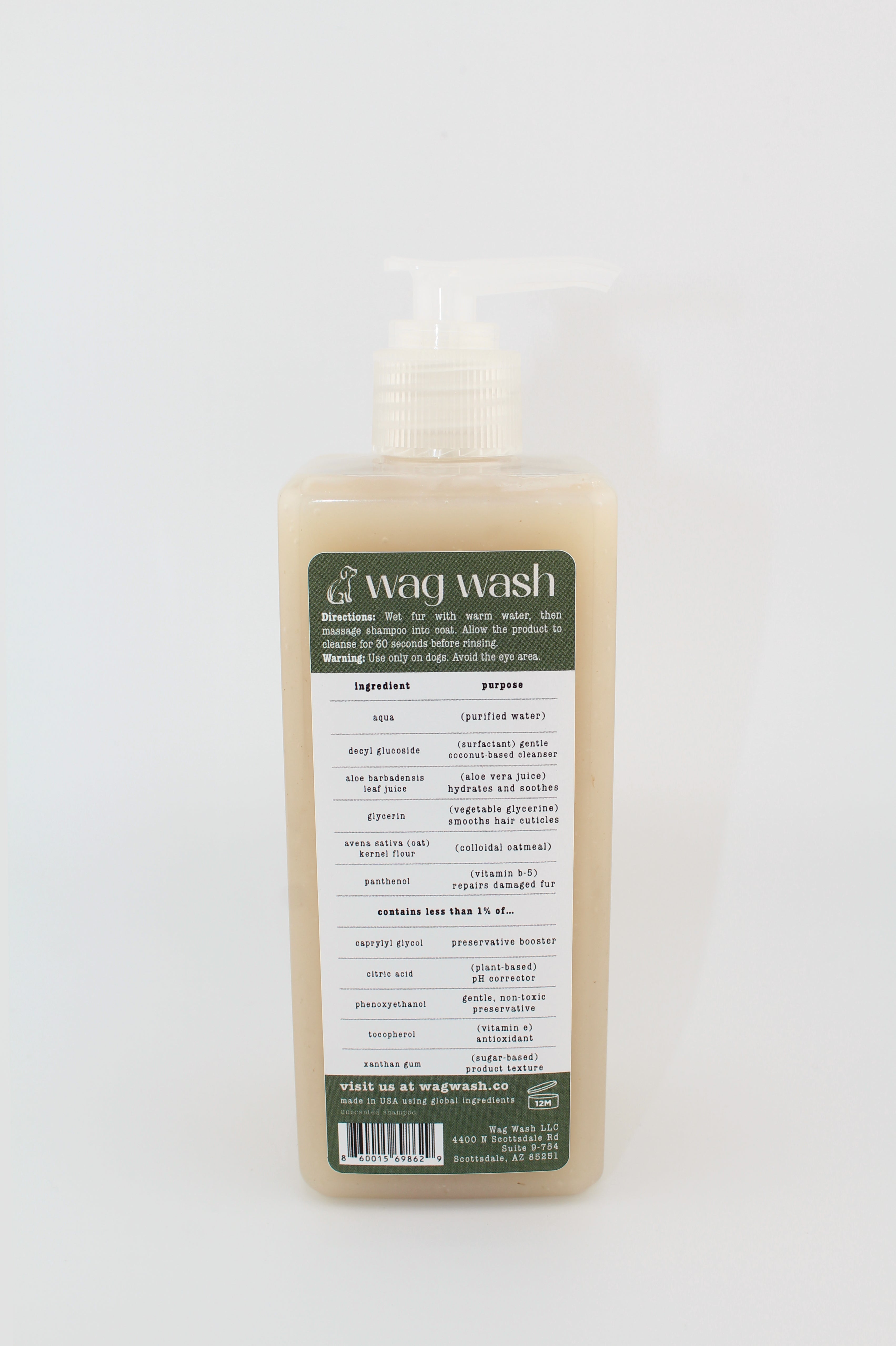 Unscented Shampoo